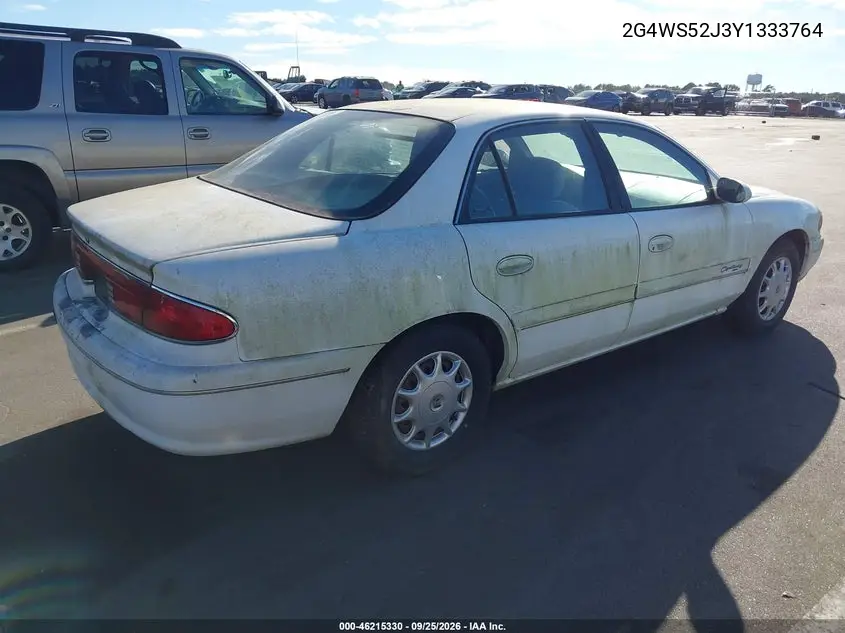 2000 BUICK CENTURY VIN 2G4WS52J3Y1333764 — фото 4