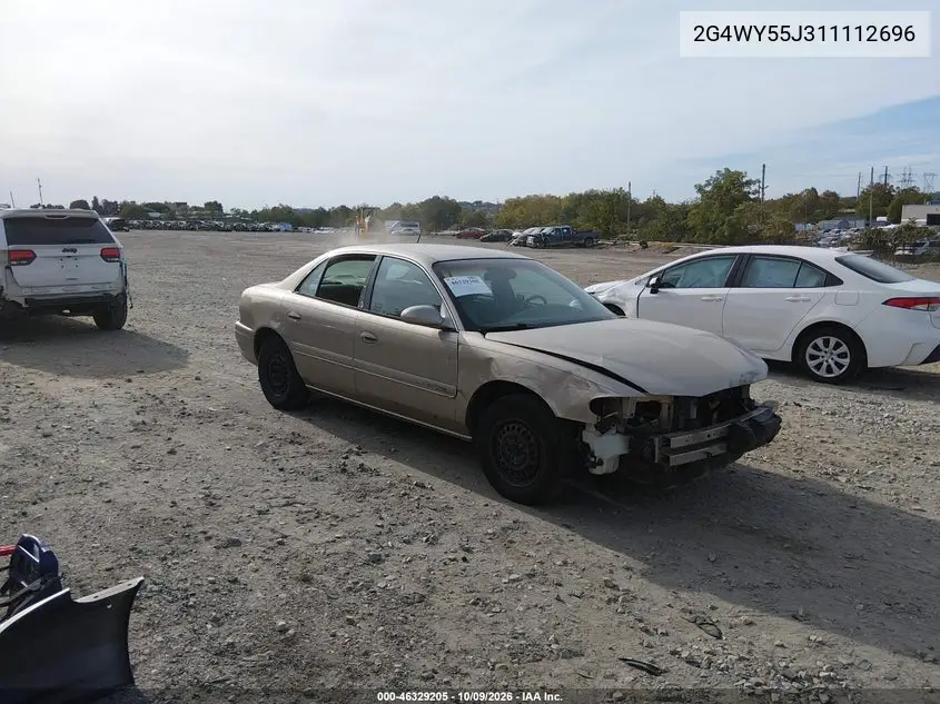 BUICK CENTURY 2001, VIN 2G4WY55J311112696