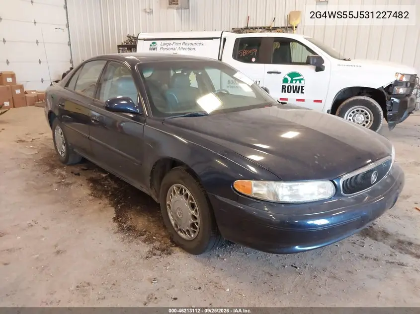 BUICK CENTURY 2003, VIN 2G4WS55J531227482