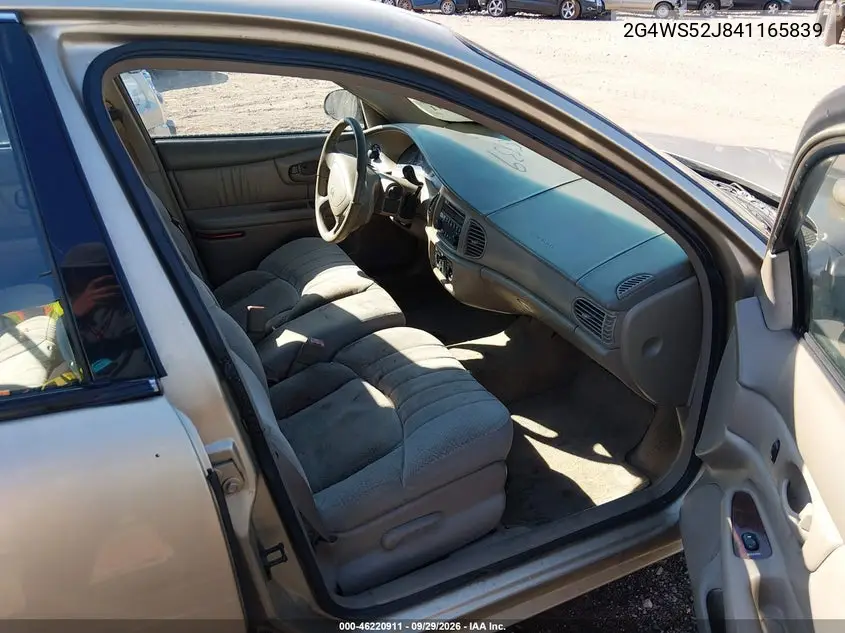 2004 BUICK CENTURY VIN 2G4WS52J841165839 — фото 5