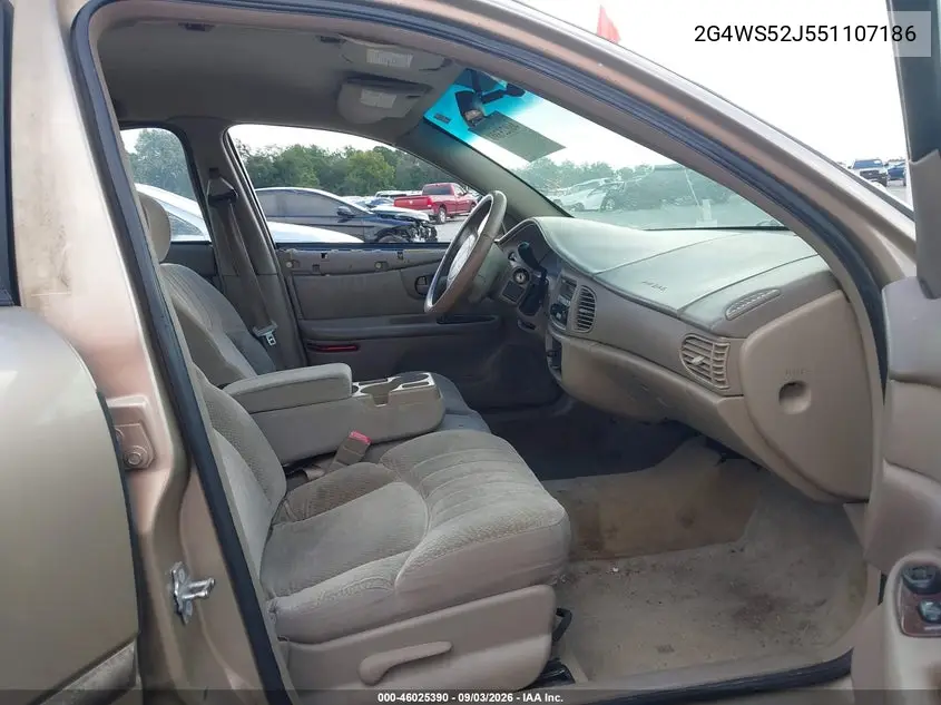 2005 BUICK CENTURY VIN 2G4WS52J551107186 — фото 5