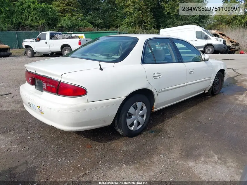 2005 BUICK CENTURY VIN 2G4WS52J751109991 — фото 4