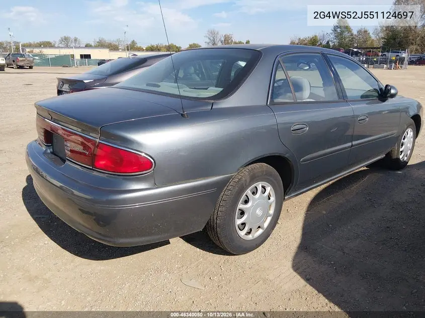 2005 BUICK CENTURY VIN 2G4WS52J551124697 — фото 4