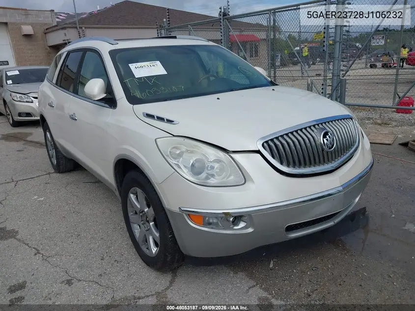 BUICK ENCLAVE 2008, VIN 5GAER23728J106232
