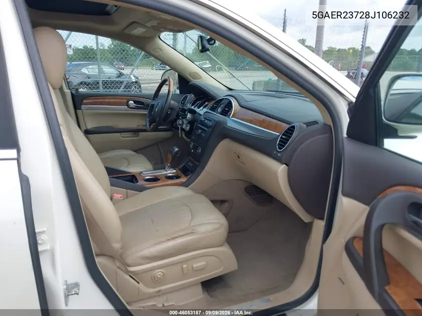 2008 BUICK ENCLAVE VIN 5GAER23728J106232 — фото 5