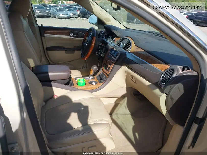 2008 BUICK ENCLAVE VIN 5GAEV23728J227192 — фото 5