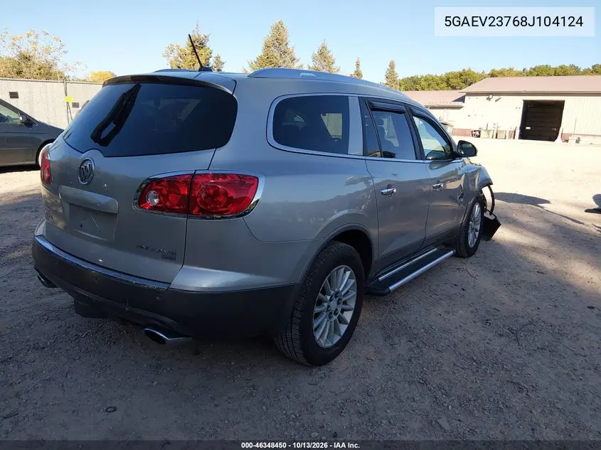 2008 BUICK ENCLAVE VIN 5GAEV23768J104124 — фото 4