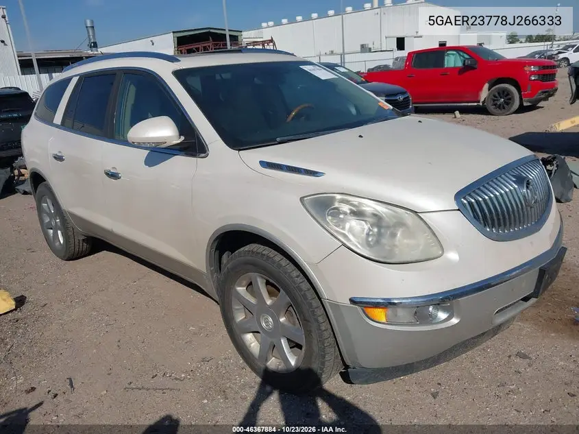 BUICK ENCLAVE 2008, VIN 5GAER23778J266333