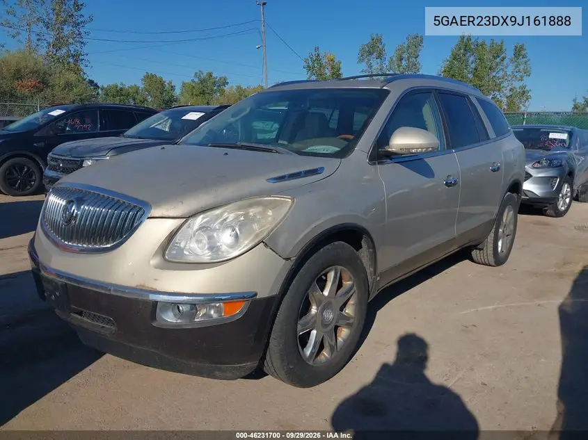 2009 BUICK ENCLAVE VIN 5GAER23DX9J161888 — фото 2