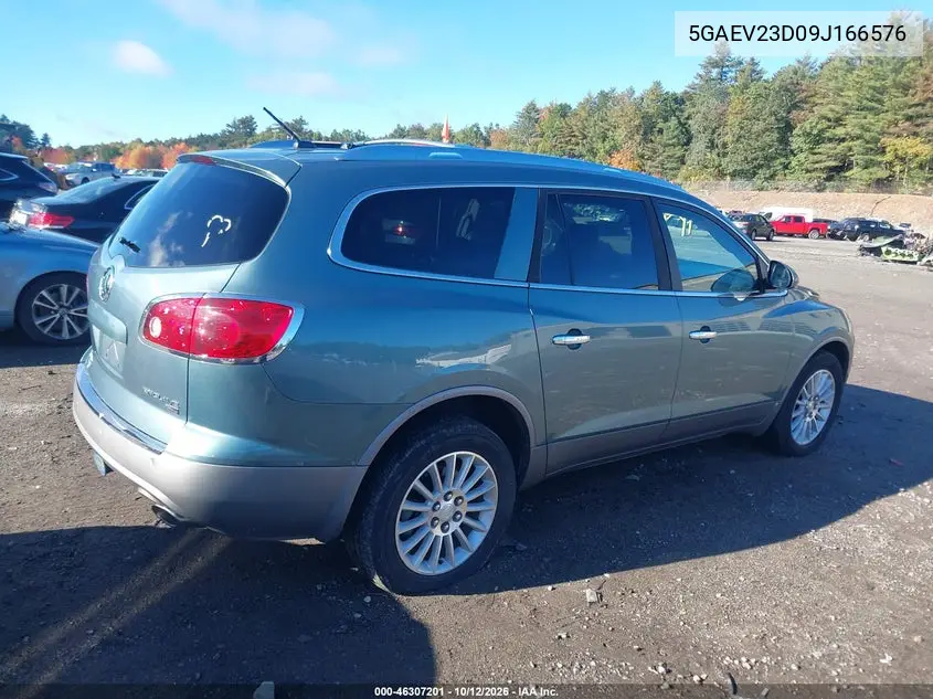 2009 BUICK ENCLAVE VIN 5GAEV23D09J166576 — фото 4