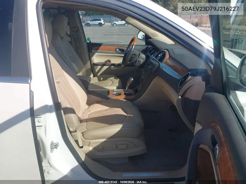 2009 BUICK ENCLAVE VIN 5GAEV23D79J216227 — фото 5