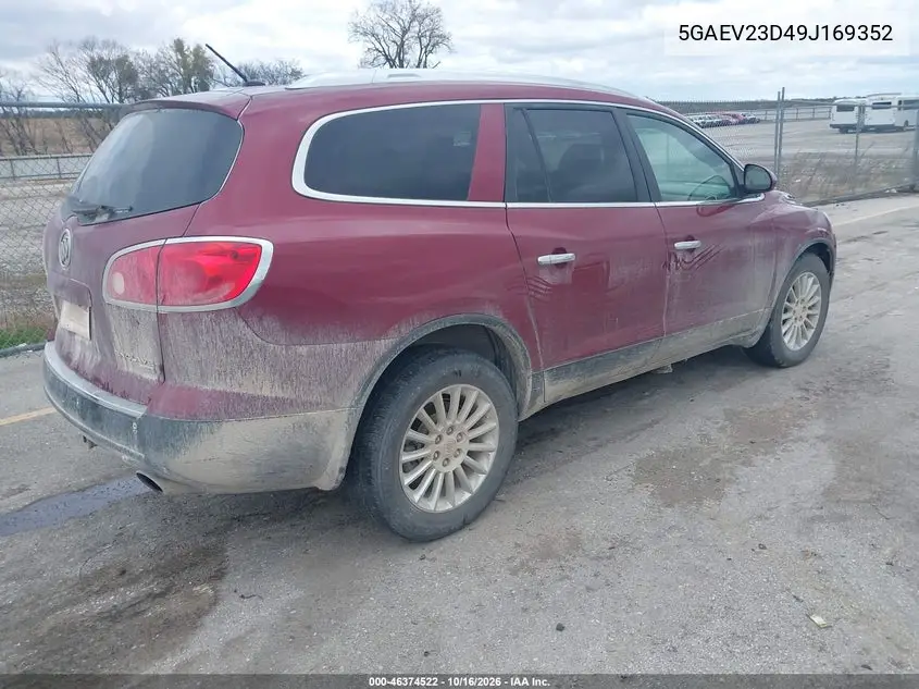 2009 BUICK ENCLAVE VIN 5GAEV23D49J169352 — фото 4
