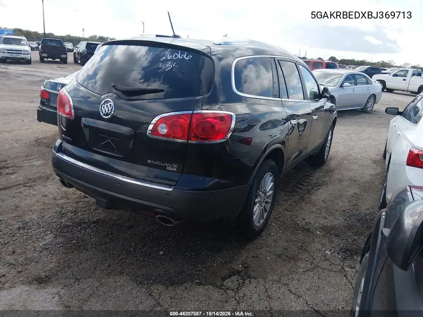 2011 BUICK ENCLAVE VIN 5GAKRBEDXBJ369713 — фото 4