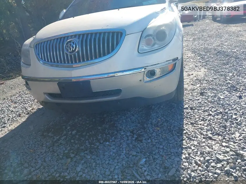2011 BUICK ENCLAVE VIN 5GAKVBED9BJ378382 — фото 6