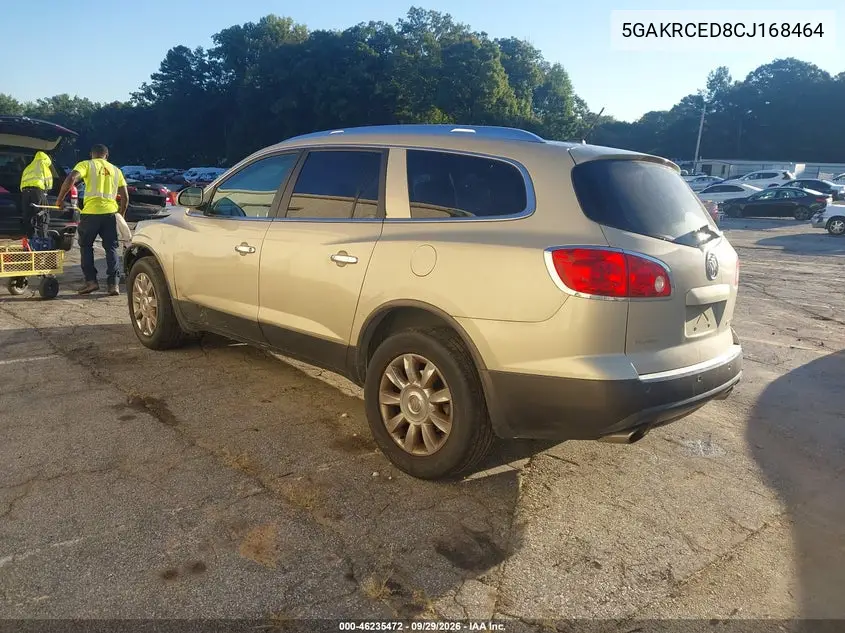 2012 BUICK ENCLAVE VIN 5GAKRCED8CJ168464 — фото 3