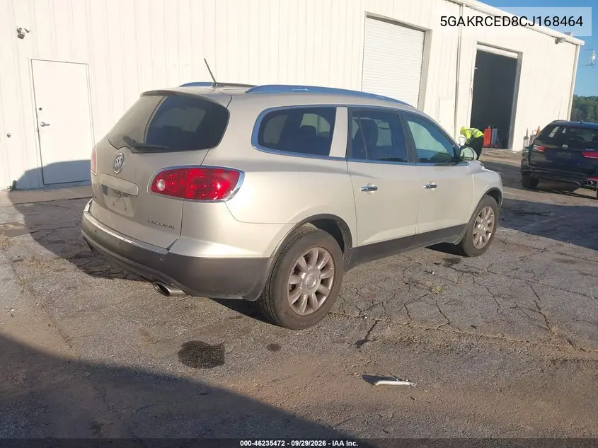 2012 BUICK ENCLAVE VIN 5GAKRCED8CJ168464 — фото 4