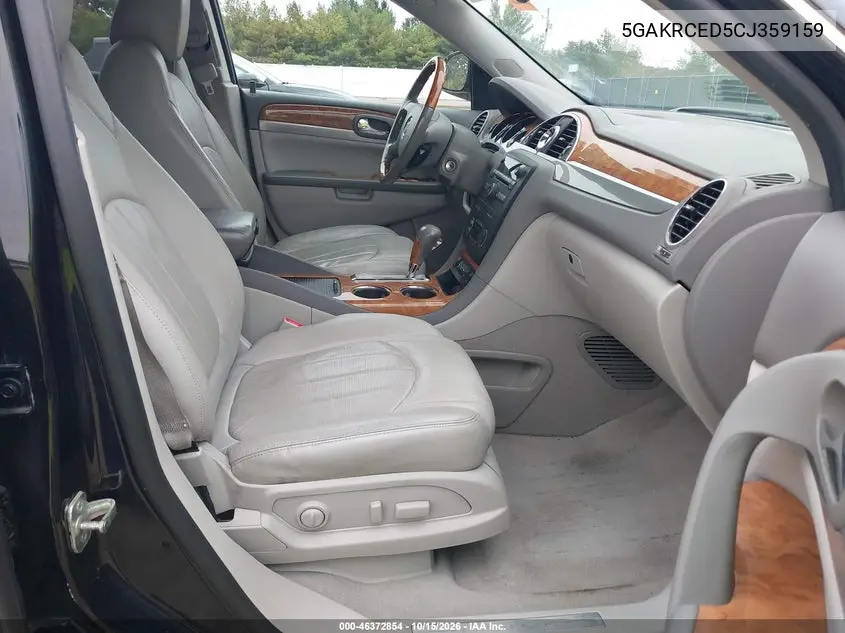 2012 BUICK ENCLAVE VIN 5GAKRCED5CJ359159 — фото 5