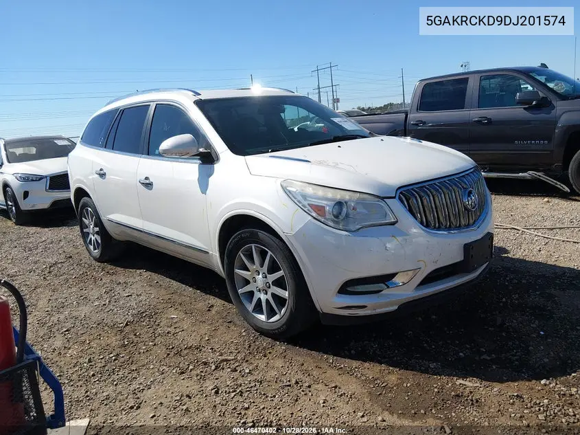 BUICK ENCLAVE 2013, VIN 5GAKRCKD9DJ201574