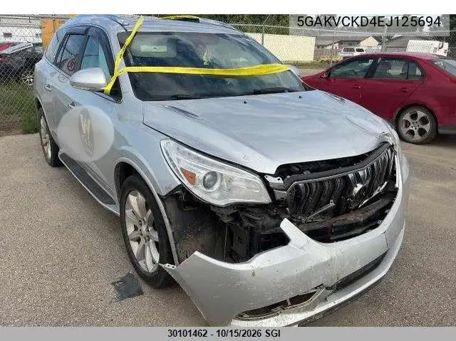 BUICK ENCLAVE 2014, VIN 5GAKVCKD4EJ125694