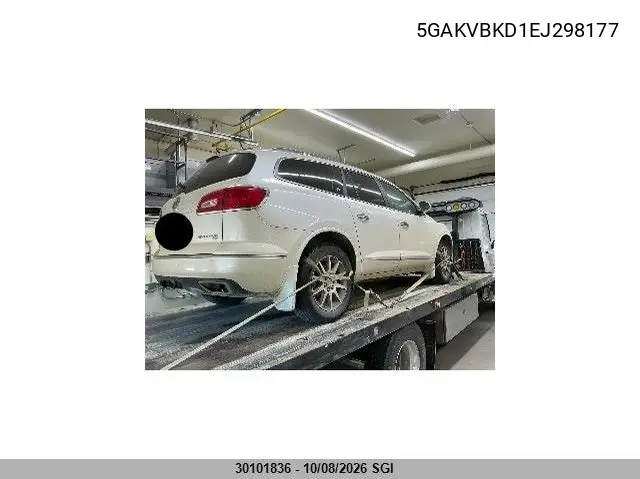 2014 BUICK ENCLAVE VIN 5GAKVBKD1EJ298177 — фото 3