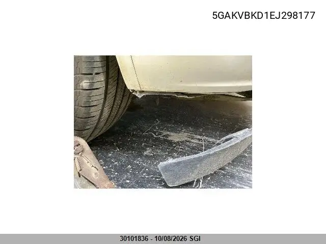 2014 BUICK ENCLAVE VIN 5GAKVBKD1EJ298177 — фото 6