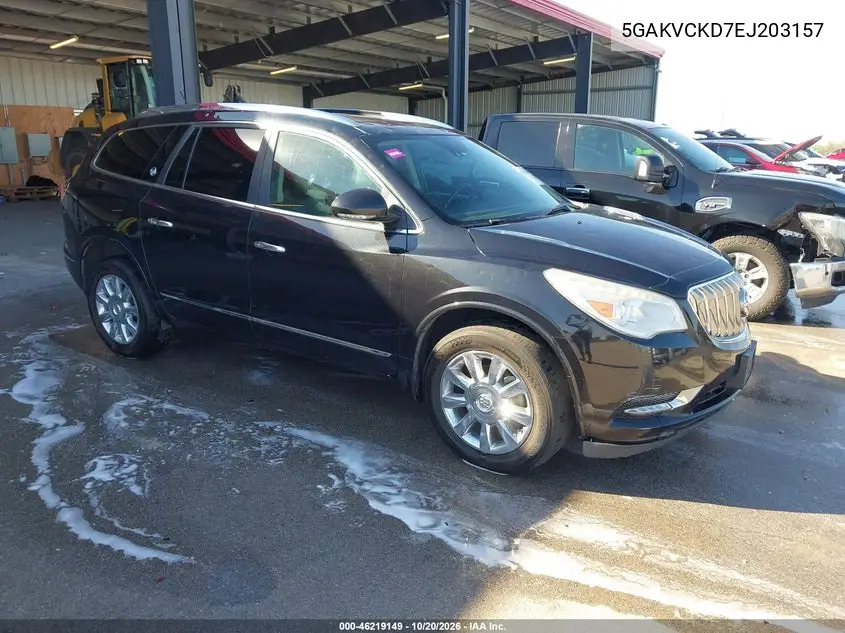 BUICK ENCLAVE 2014, VIN 5GAKVCKD7EJ203157