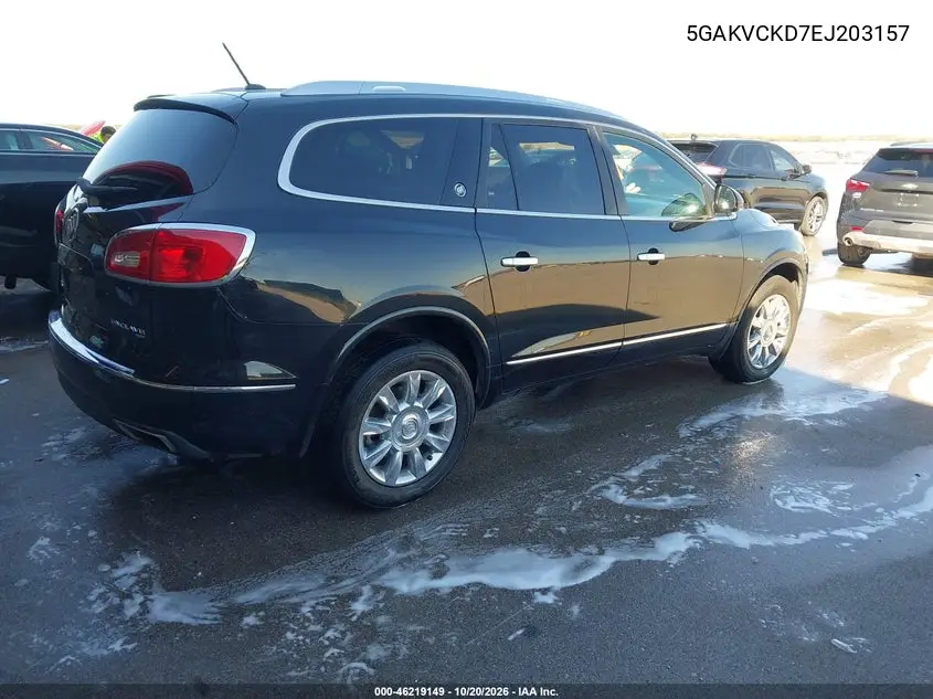 2014 BUICK ENCLAVE VIN 5GAKVCKD7EJ203157 — фото 4