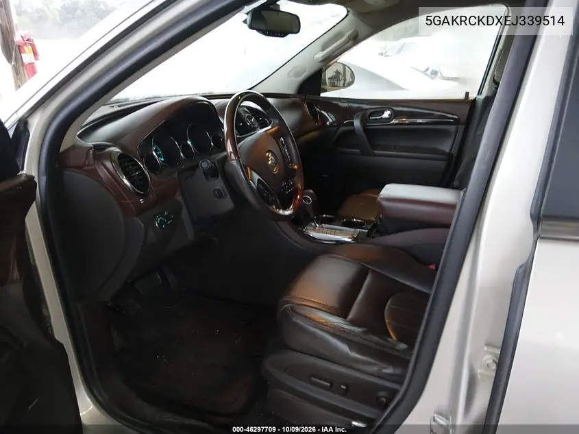 2014 BUICK ENCLAVE VIN 5GAKRCKDXEJ339514 — фото 5