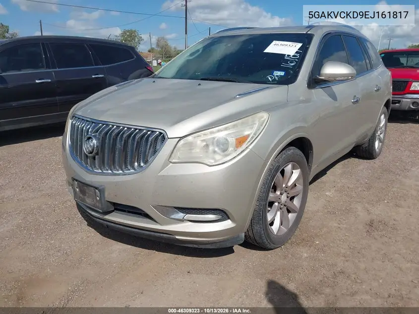 2014 BUICK ENCLAVE VIN 5GAKVCKD9EJ161817 — фото 2