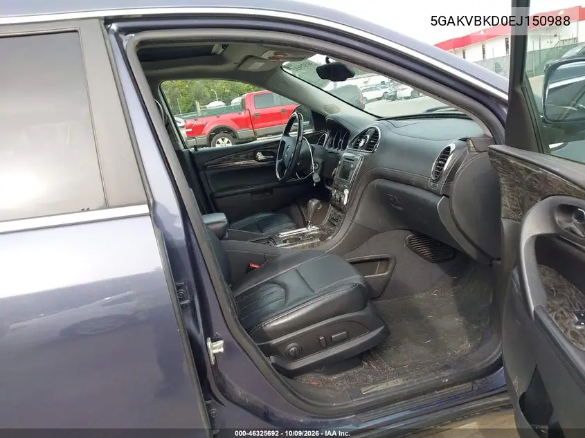 2014 BUICK ENCLAVE VIN 5GAKVBKD0EJ150988 — фото 5