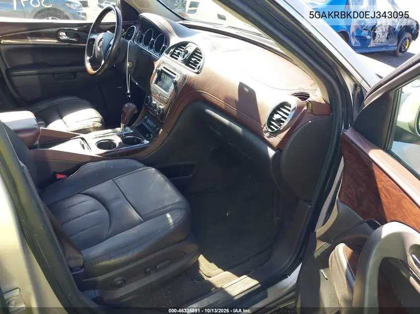 2014 BUICK ENCLAVE VIN 5GAKRBKD0EJ343095 — фото 5