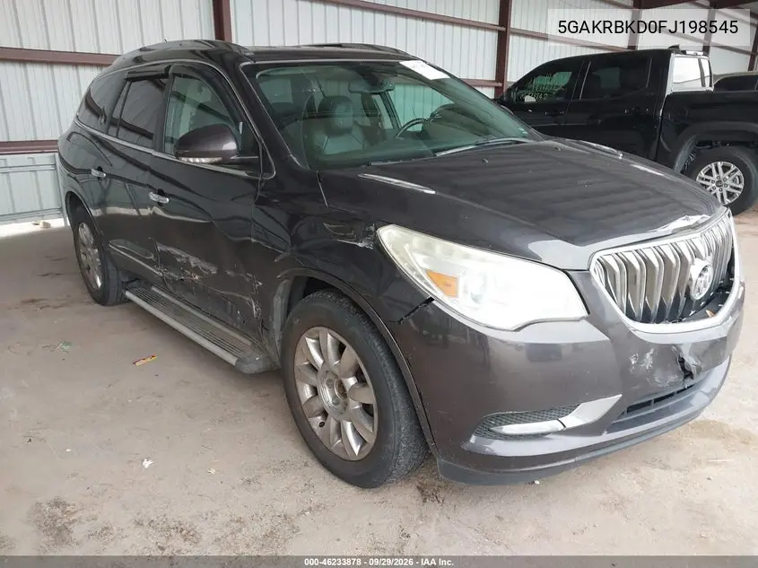 BUICK ENCLAVE 2015, VIN 5GAKRBKD0FJ198545