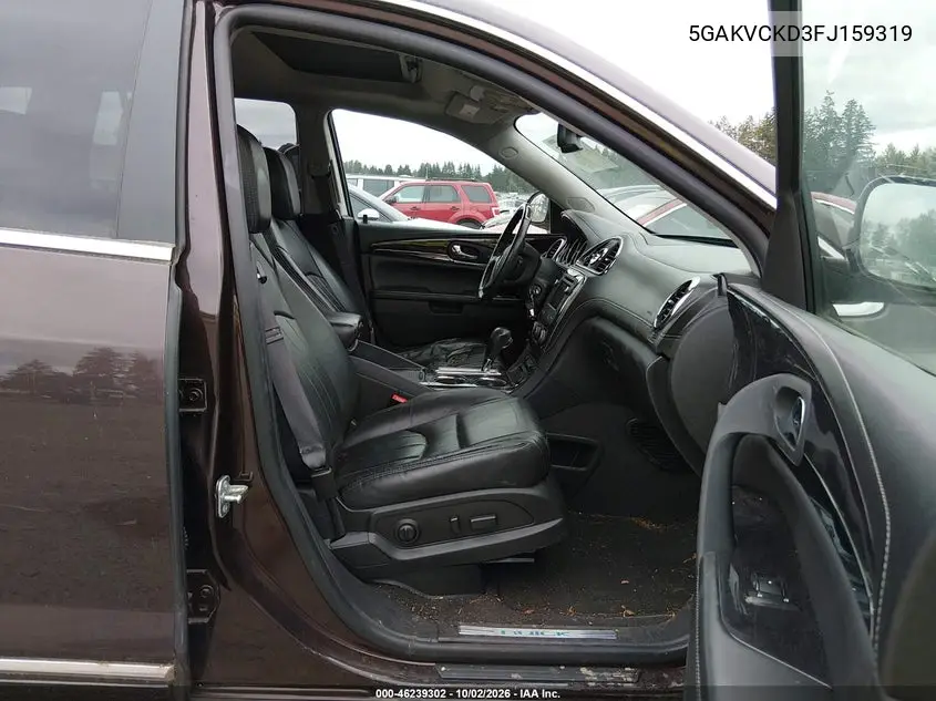 2015 BUICK ENCLAVE VIN 5GAKVCKD3FJ159319 — фото 5
