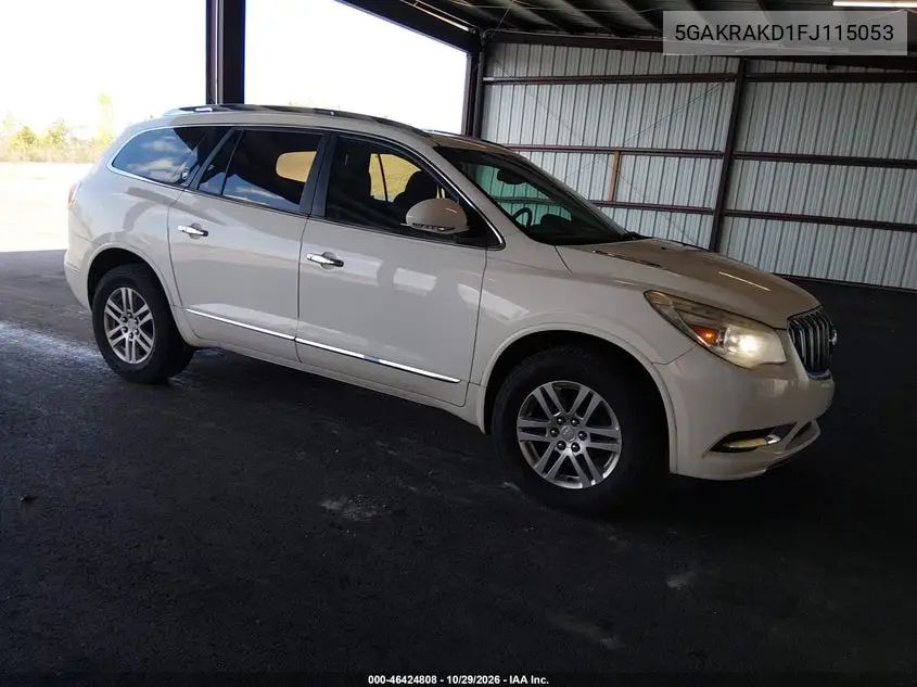 BUICK ENCLAVE 2015, VIN 5GAKRAKD1FJ115053