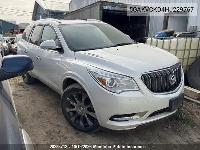 BUICK ENCLAVE 2017, VIN 5GAKVCKD4HJ229767