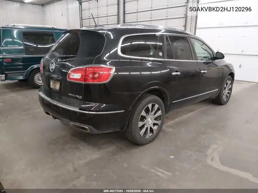 2017 BUICK ENCLAVE VIN 5GAKVBKD2HJ120296 — фото 4