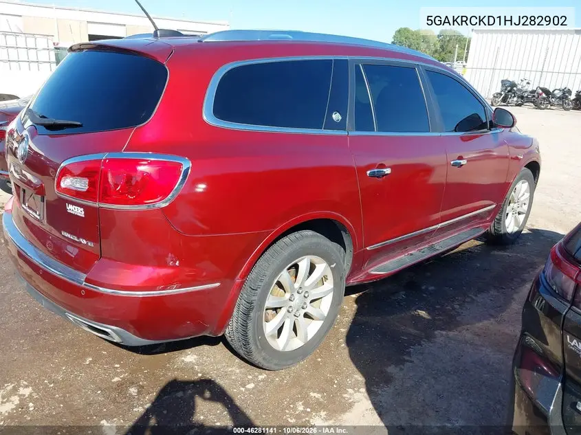2017 BUICK ENCLAVE VIN 5GAKRCKD1HJ282902 — фото 4