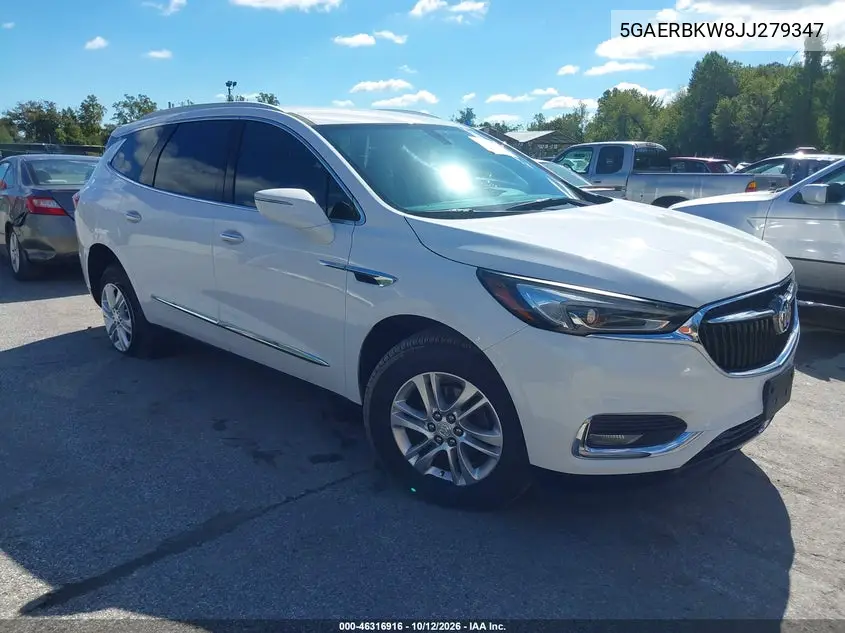 BUICK ENCLAVE 2018, VIN 5GAERBKW8JJ279347
