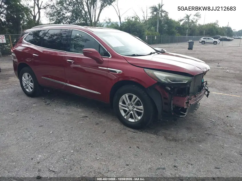 BUICK ENCLAVE 2018, VIN 5GAERBKW8JJ212683