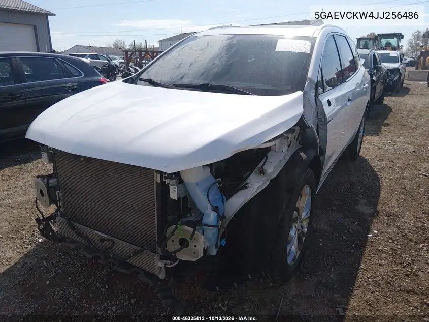 2018 BUICK ENCLAVE VIN 5GAEVCKW4JJ256486 — фото 2