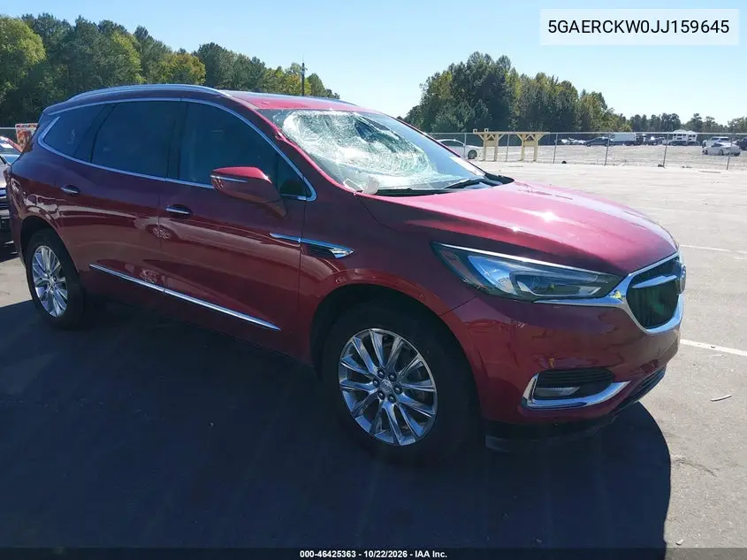 BUICK ENCLAVE 2018, VIN 5GAERCKW0JJ159645
