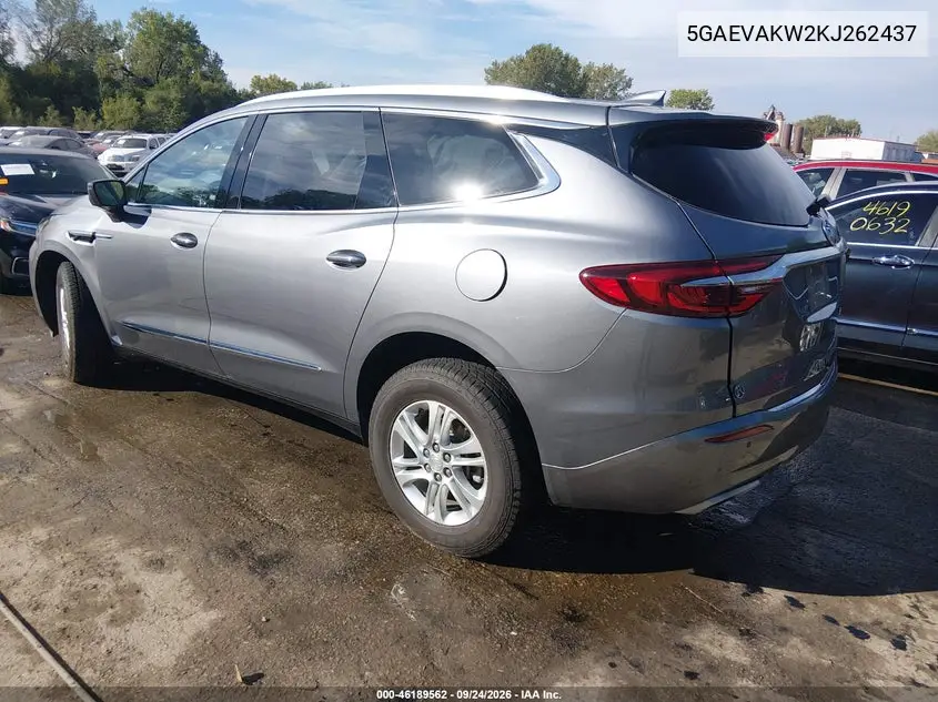 2019 BUICK ENCLAVE VIN 5GAEVAKW2KJ262437 — фото 3