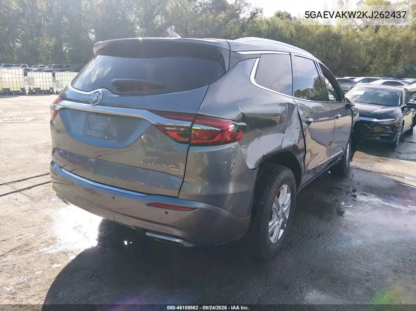 2019 BUICK ENCLAVE VIN 5GAEVAKW2KJ262437 — фото 4
