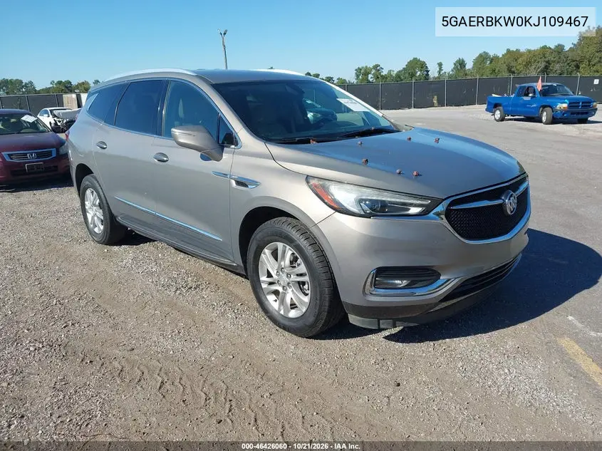 BUICK ENCLAVE 2019, VIN 5GAERBKW0KJ109467