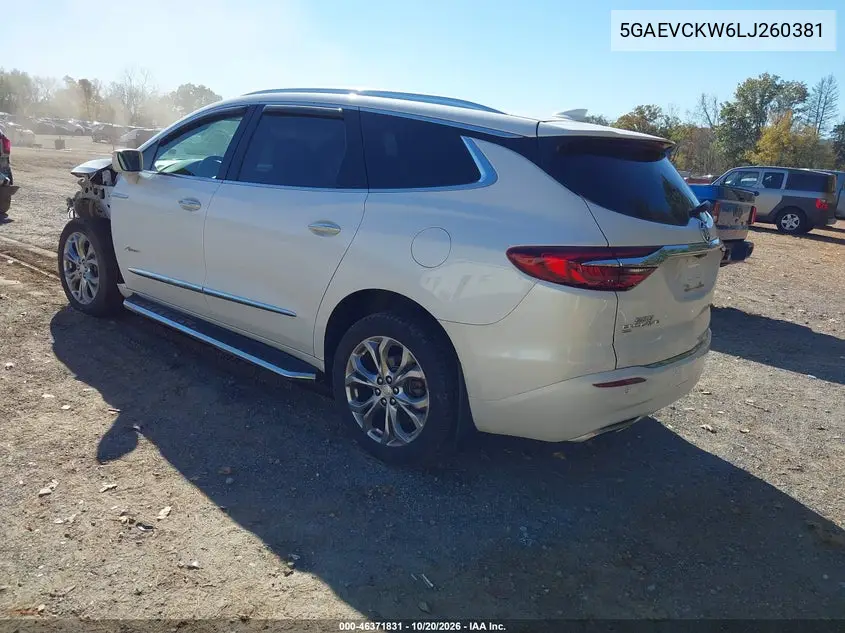2020 BUICK ENCLAVE VIN 5GAEVCKW6LJ260381 — фото 3