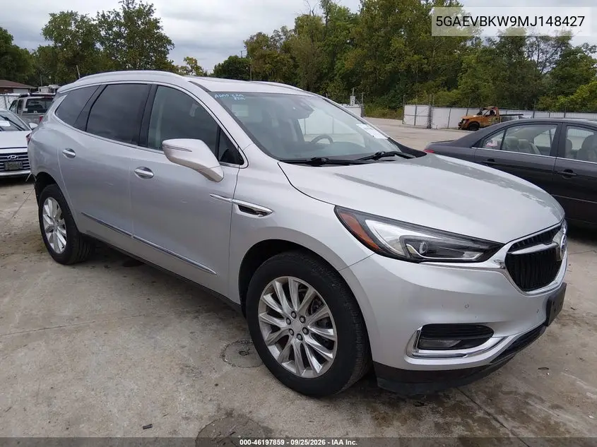 BUICK ENCLAVE 2021, VIN 5GAEVBKW9MJ148427
