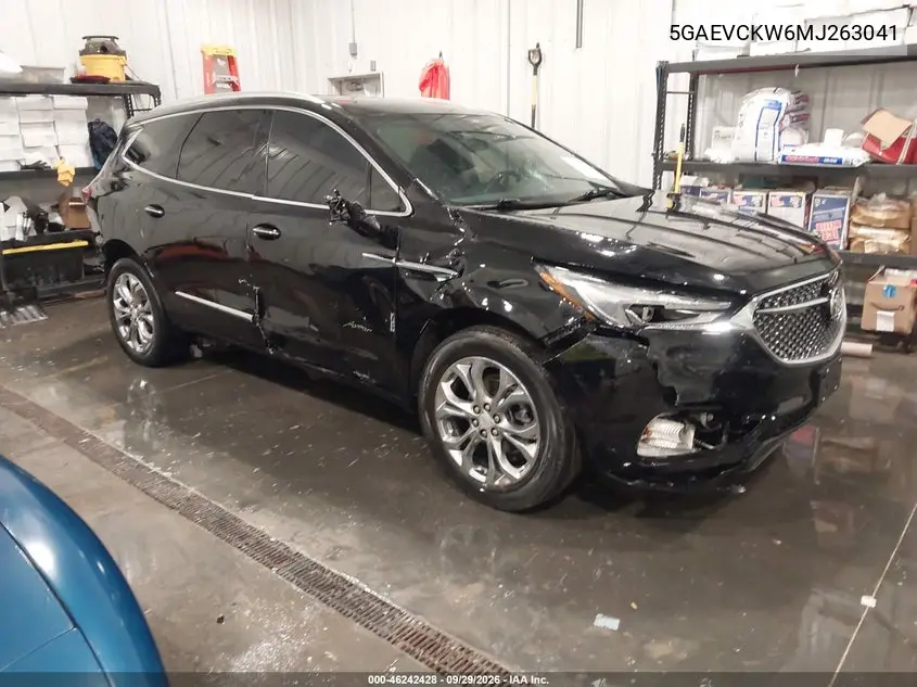 BUICK ENCLAVE 2021, VIN 5GAEVCKW6MJ263041