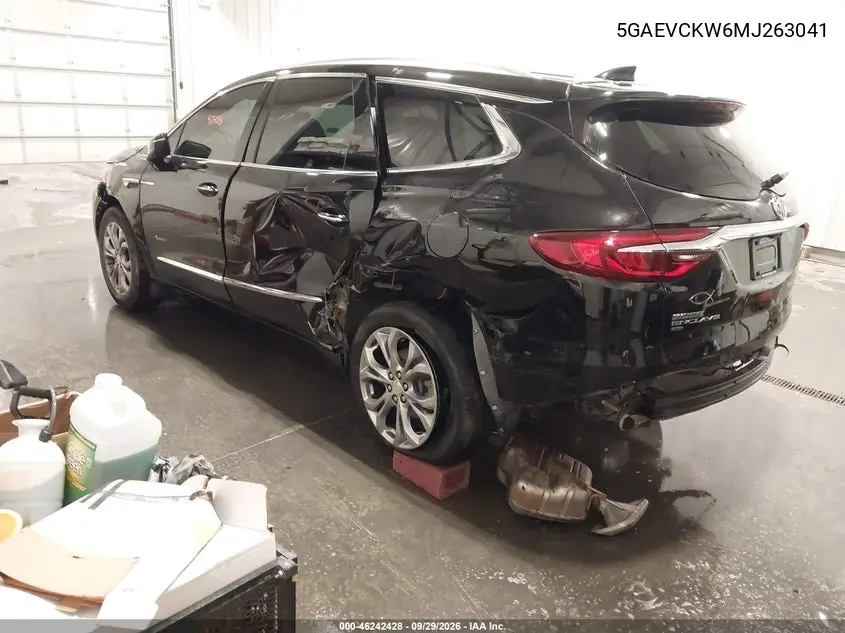 2021 BUICK ENCLAVE VIN 5GAEVCKW6MJ263041 — фото 3