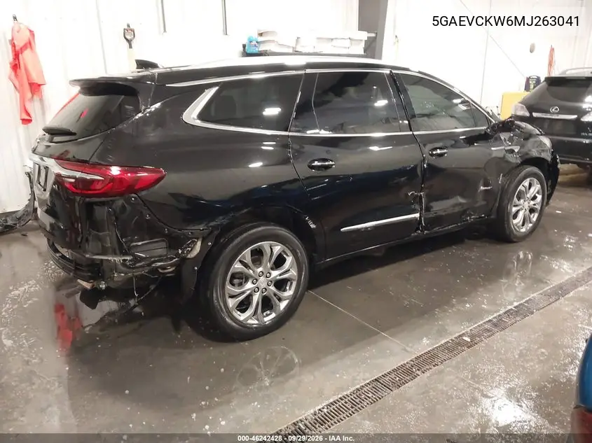 2021 BUICK ENCLAVE VIN 5GAEVCKW6MJ263041 — фото 4