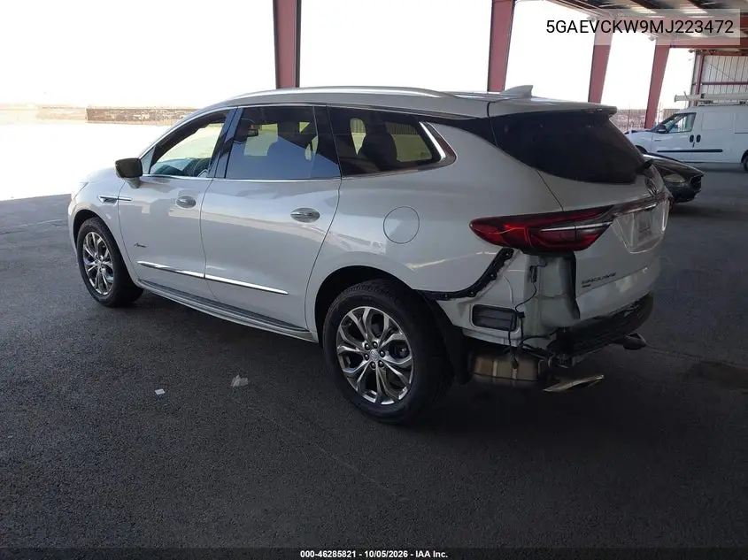 2021 BUICK ENCLAVE VIN 5GAEVCKW9MJ223472 — фото 3